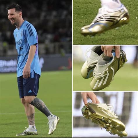 Adidas x speedportal Messi boots